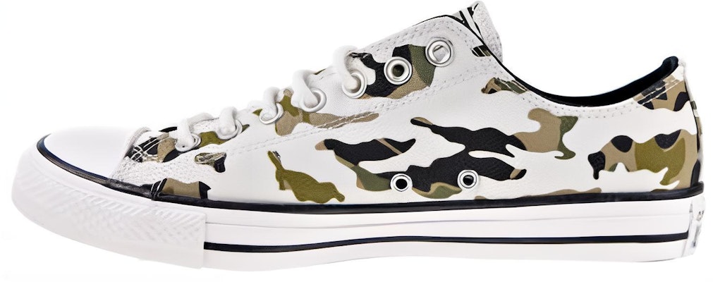 Converse 圓頭繫帶 耐磨減震 低筒 帆布鞋 男款 白黑色 Buy Converse 圓頭繫帶 耐磨減震 低筒 帆布鞋 男款 白黑色