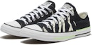 Lookbook Converse Chuck Taylor All Star 'Corak Zebra Hitam Hijau Neon' 167667C