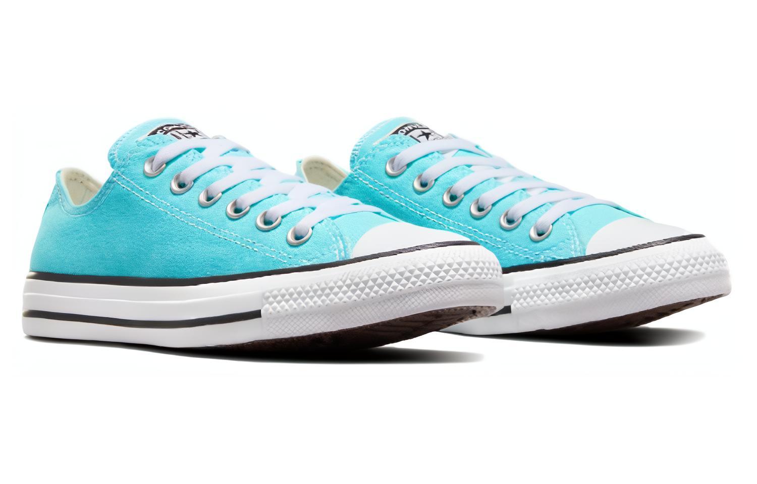 Lookbook Converse Chuck Taylor All Star 全配適舒適 輕巧休閒 保暖防滑 低筒 板鞋 男女通款 藍色