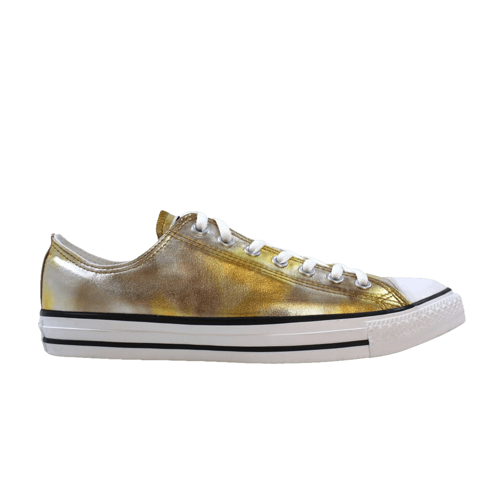 Converse Chuck Taylor All Star Low 'Metallic Canvas - Silver Gold' 157655F