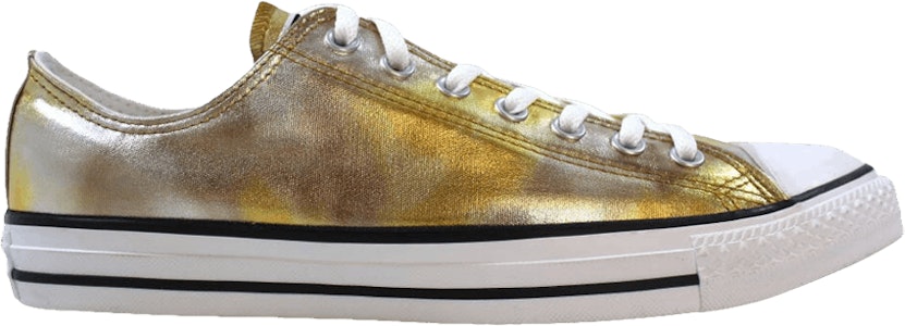 コンバース チャックテイラー オールスター ロー『メタリックキャンバス - シルバーゴールド』 157655F Buy コンバース チャックテイラー オールスター ロー『メタリックキャンバス - シルバーゴールド』 157655F
