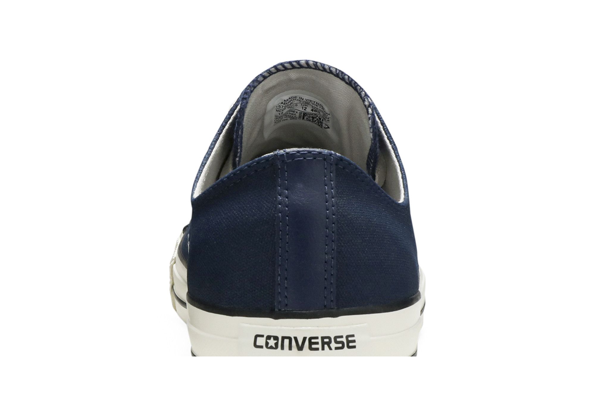 Sizing Converse Chuck Taylor All Star Low 'Midnight Navy' 157558C