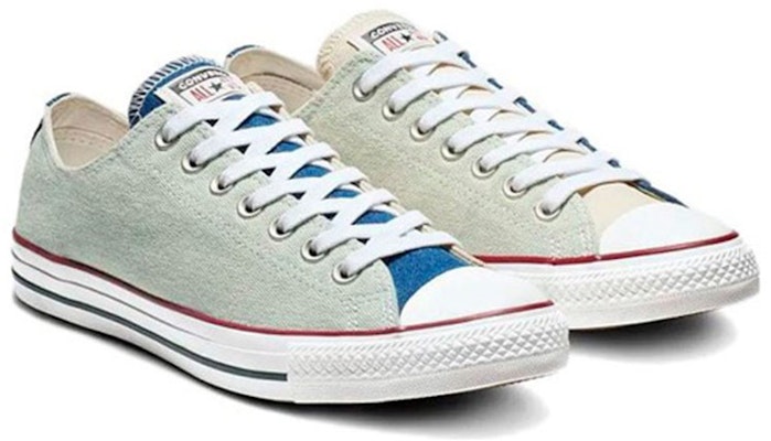 匡威Chuck Taylor All Star低帮'海军蓝复古白' 163966C Lookbook 匡威Chuck Taylor All Star低帮'海军蓝复古白' 163966C