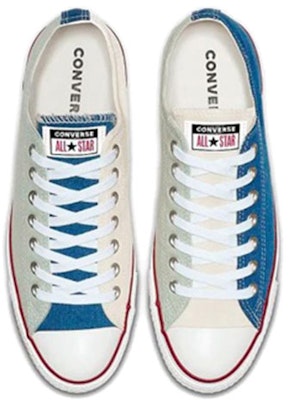 匡威Chuck Taylor All Star低帮'海军蓝复古白' 163966C Shop 匡威Chuck Taylor All Star低帮'海军蓝复古白' 163966C