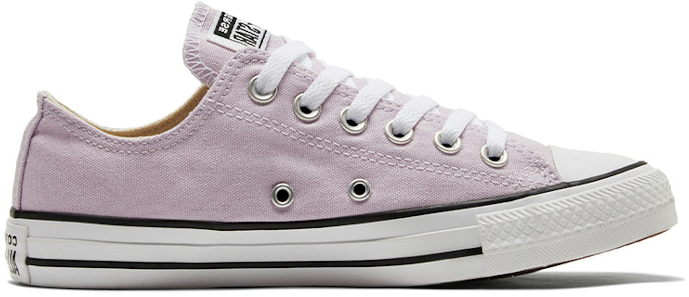 Converse Chuck Taylor All Star 低筒 帆布鞋 男女款 淺紫色 Lookbook Converse Chuck Taylor All Star 低筒 帆布鞋 男女款 淺紫色
