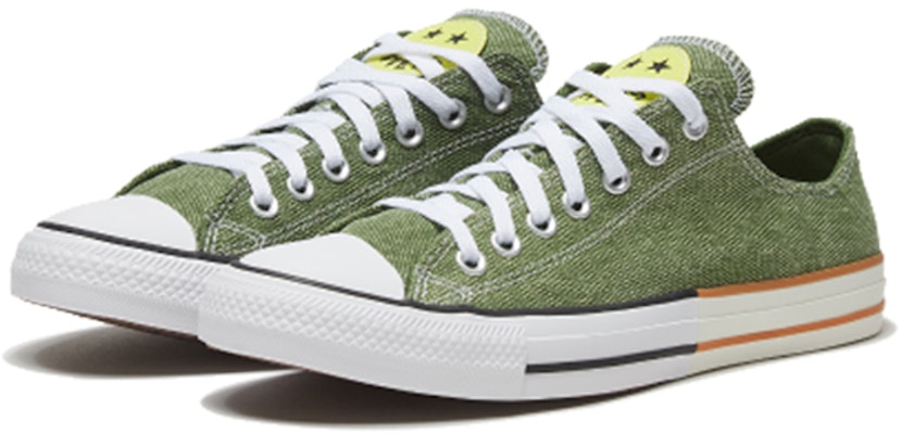 Converse Chuck Taylor All Star 'Cypress Green Zinc Yellow' 167663C Lookbook Converse Chuck Taylor All Star 'Cypress Green Zinc Yellow' 167663C