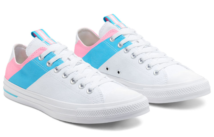 Lookbook 匡威查克·泰勒全明星低帮「驕傲 - 藍粉」167760C