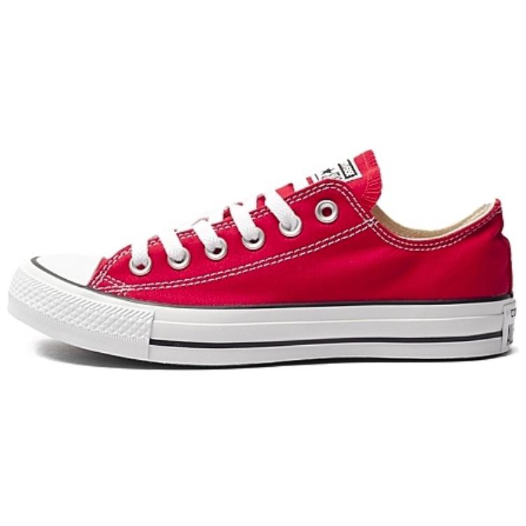 Buy 匡威Chuck Taylor All Star 舒適休閒百搭 輕便耐磨 低幫 帆布鞋 男款 紅色
