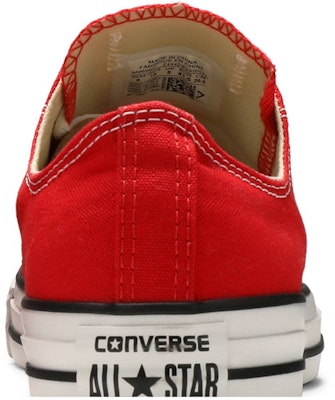 匡威Chuck Taylor All Star 低帮‘红’ M9696 Sizing 匡威Chuck Taylor All Star 低帮‘红’ M9696