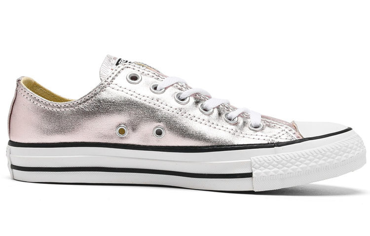 Converse Chuck Taylor All Star Canvas Shoes 'Silver' 圖 2