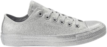 Converse Chuck Taylor All Star Low 'Silver Glitter' 162994C Converse Chuck Taylor All Star Low 'Silver Glitter' 162994C