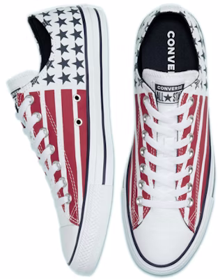 匡威Chuck Taylor All Star低帮“星条旗” 167838F Lookbook 匡威Chuck Taylor All Star低帮“星条旗” 167838F