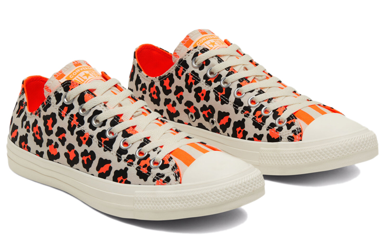 Converse Chuck Taylor All Star Low 'Twisted Archive Print - Leopard' 圖 3