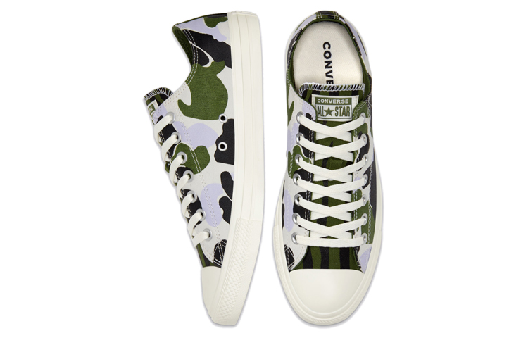 Shop Converse Chuck Taylor All Star Low 'Cetakan Arkib Berpintal - Camo' 167632F