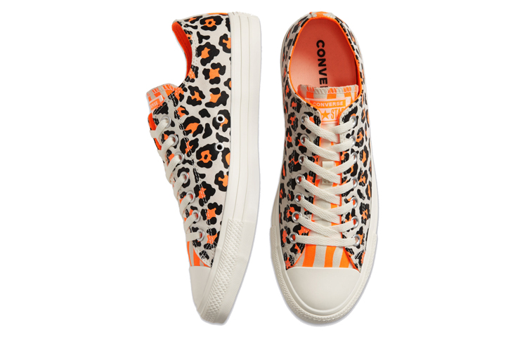 Converse Chuck Taylor All Star Low 'Twisted Archive Print - Leopard' 圖 4