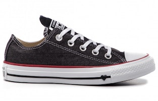 Converse Chuck Taylor All Star 情人節限定 復古低筒帆布鞋 男女同款 黑色 Order Converse Chuck Taylor All Star 情人節限定 復古低筒帆布鞋 男女同款 黑色