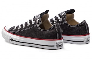 Converse Chuck Taylor All Star 情人節限定 復古低筒帆布鞋 男女同款 黑色 Shop Converse Chuck Taylor All Star 情人節限定 復古低筒帆布鞋 男女同款 黑色