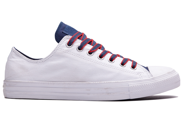 Order Converse Chuck Taylor All Star 低筒 '白色海軍藍' 160467C