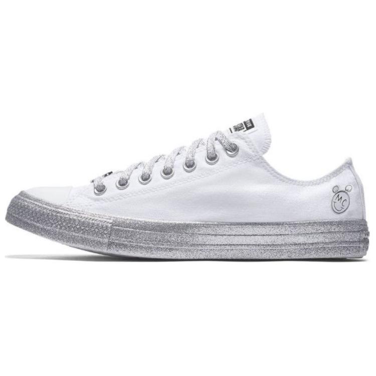 Buy Converse Chuck Taylor All Star Low Miley Cyrus Blanco Plateado 162238C