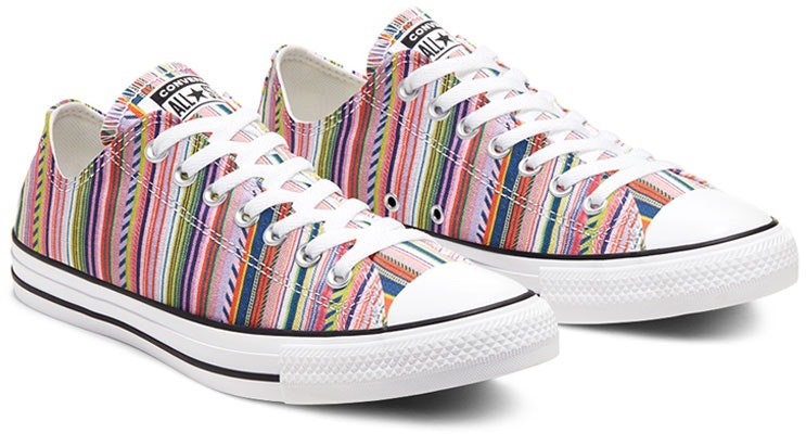 Converse Summer Stripes Chuck Taylor All Star Low Top Lelaki & Wanita. 168293C Lookbook Converse Summer Stripes Chuck Taylor All Star Low Top Lelaki & Wanita. 168293C