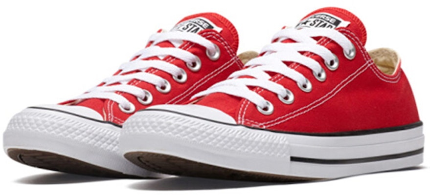 匡威Chuck Taylor All Star低帮 '红色'球鞋 101007 Lookbook 匡威Chuck Taylor All Star低帮 '红色'球鞋 101007