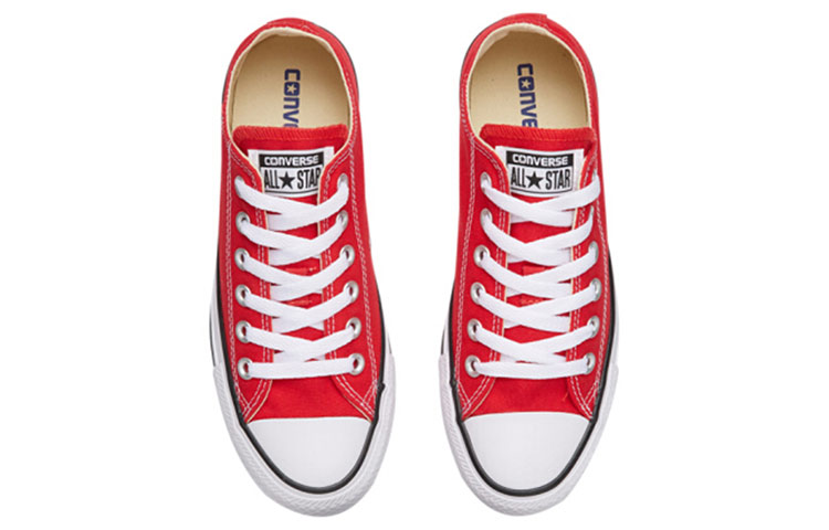 Shop 匡威Chuck Taylor All Star低帮 '红色'球鞋 101007