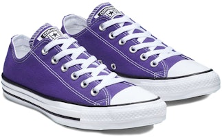 匡威 Chuck Taylor All Star 低帮 '紫色白色' 137837C Lookbook 匡威 Chuck Taylor All Star 低帮 '紫色白色' 137837C