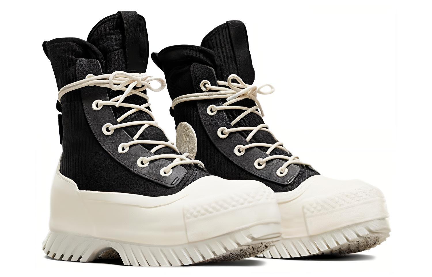 Shop Converse Chuck Taylor All Star Lugged 2.0 Plataforma Alta Clima Negro Egret A04667C