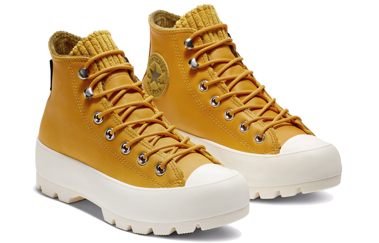 Converse Chuck Taylor All Star Lugged Leather High 'Gold Dart' 圖 3
