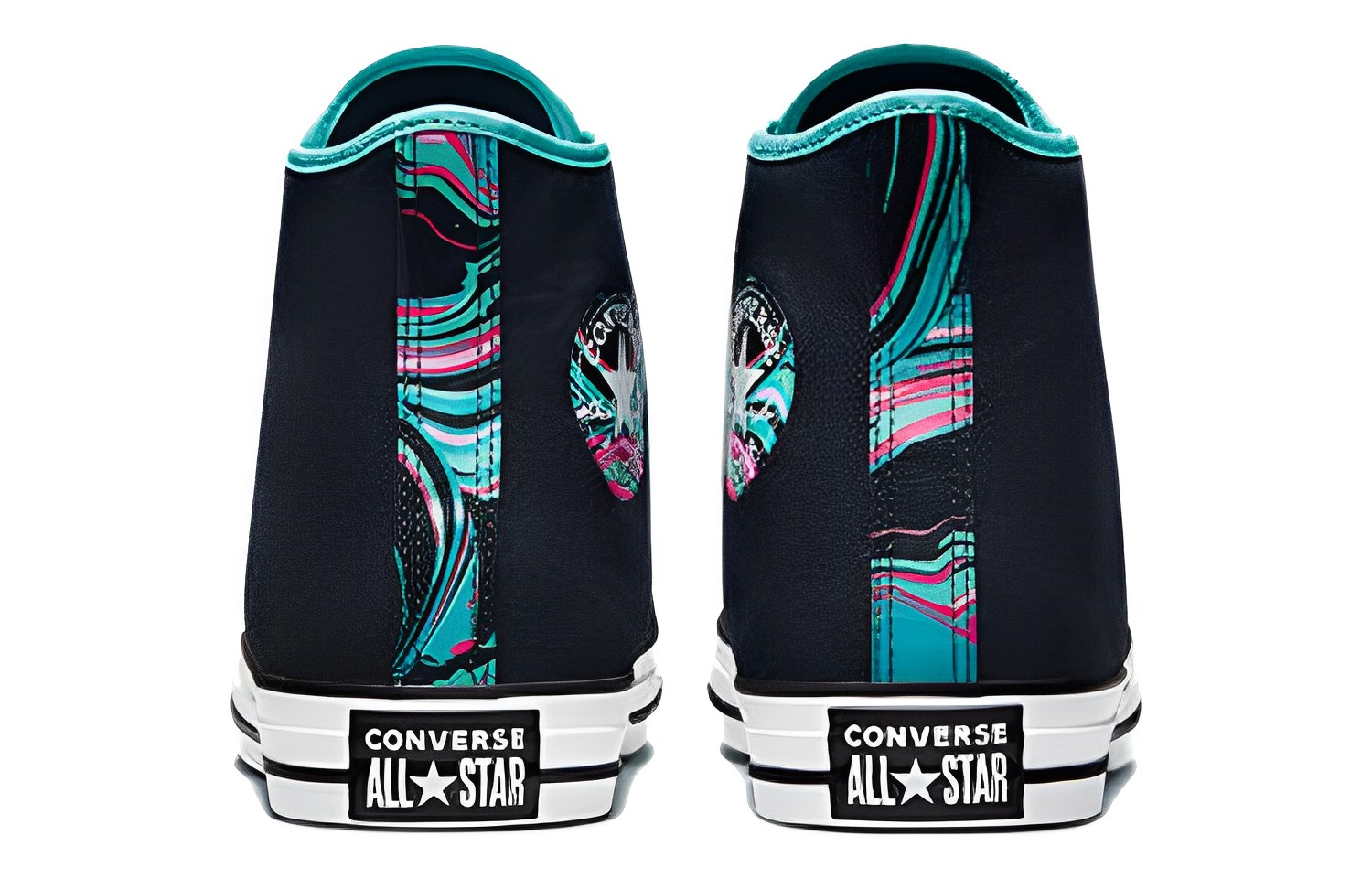 Converse Chuck Taylor All Star Marbled 'Black Teal Green' 圖 5