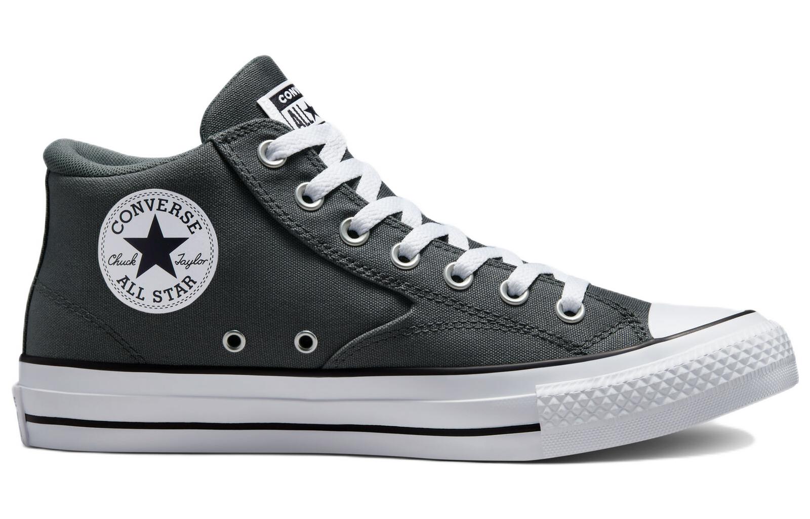 Order 匡威 Chuck Taylor All Star Malden Street 防滑耐磨 中筒 帆布鞋 男女同款 灰色