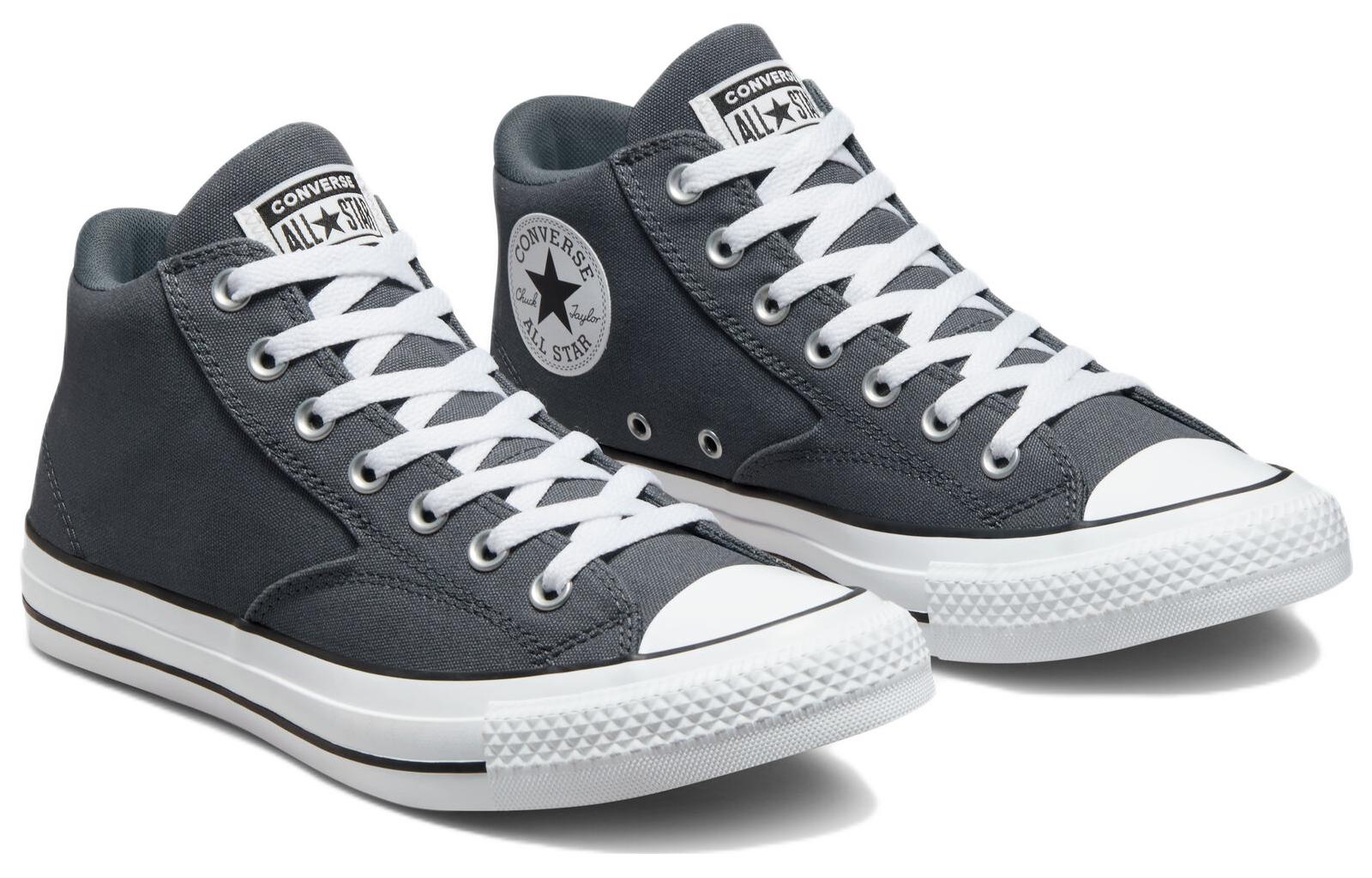 Lookbook 匡威 Chuck Taylor All Star Malden Street 防滑耐磨 中筒 帆布鞋 男女同款 灰色