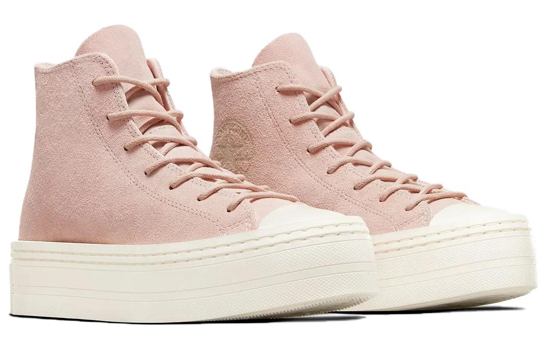 Lookbook Converse Chuck Taylor All Star Modern Lift Plataforma Alta 'Pink Sage Egret' A04663C