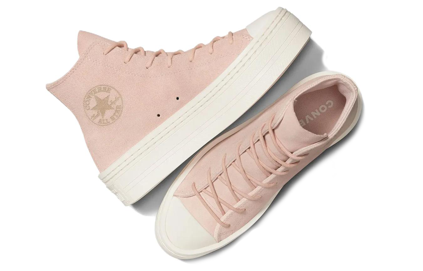 Details for Converse Chuck Taylor All Star Modern Lift Plataforma Alta 'Pink Sage Egret' A04663C