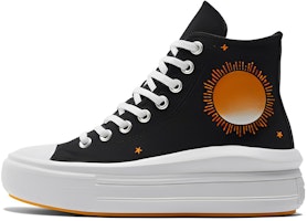Converse Chuck Taylor All Star Move High 'Black White Orange' A02896C Converse Chuck Taylor All Star Move High 'Black White Orange' A02896C