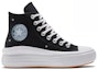 Order Converse Chuck Taylor All Star Move High 'Hitam Putih Jingga' A02896C
