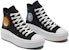 Converse Chuck Taylor All Star Move High 'Hitam Putih Jingga' A02896C