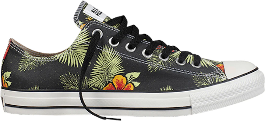 Converse Chuck Taylor All Star Ox Hawaiian Print Black Green