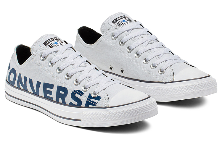Converse Chuck Taylor All Star OX Sneakers White/Blue 圖 2
