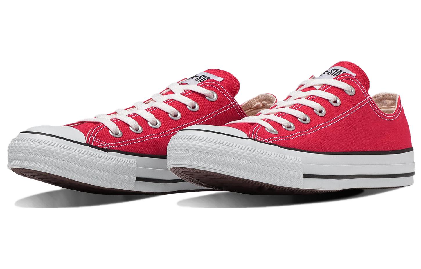 Lookbook コンバース キャンバス オールスター OX レッド/ホワイト 32160322