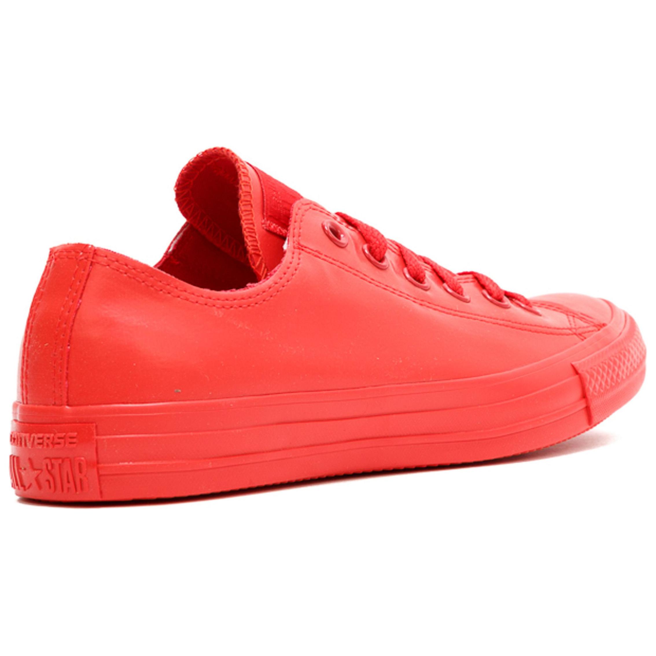 Lookbook 匡威Chuck Taylor All Star低帮系列‘全红’款 151164C