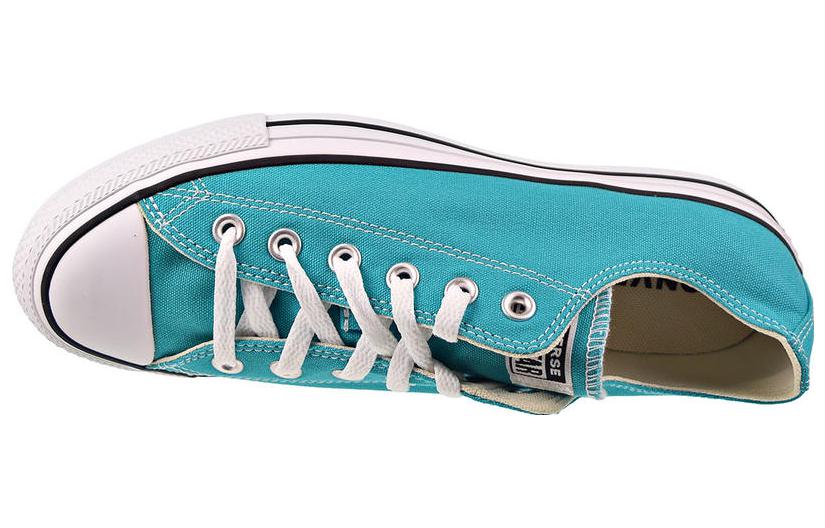 Shop 匡威Chuck Taylor All Star Ox“涡轮绿” 166267F