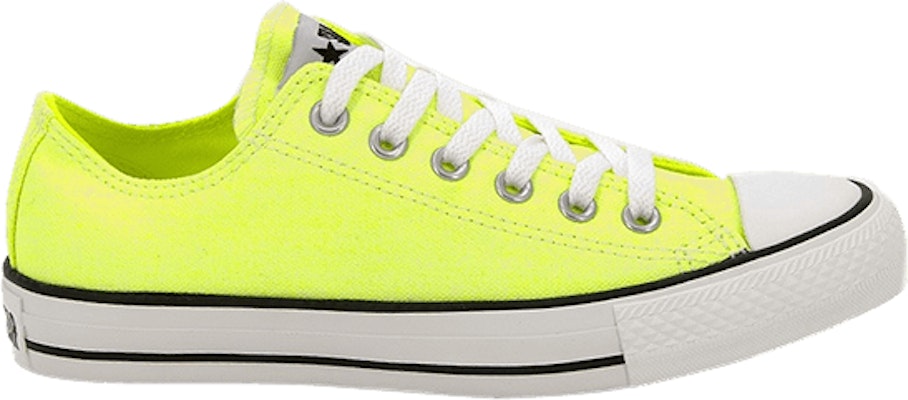 Converse Chuck Taylor All Star Ox Washed Neon Yellow 136585