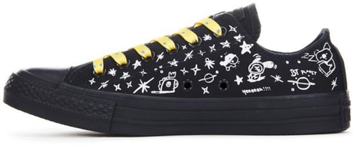 匡威Chuck Taylor All Star Ox BT21黑色 163892C Buy 匡威Chuck Taylor All Star Ox BT21黑色 163892C