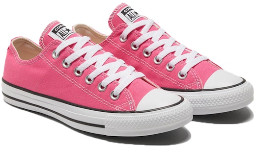 Converse All Star系列 低筒 板鞋 通用 粉色 Lookbook Converse All Star系列 低筒 板鞋 通用 粉色