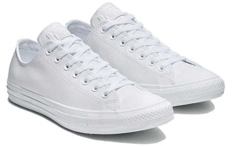 Converse Chuck Taylor All Star Ox de Cuero 'Blanco' 136823C Lookbook Converse Chuck Taylor All Star Ox de Cuero 'Blanco' 136823C