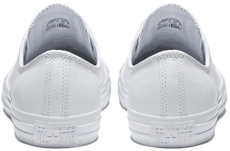 Converse Chuck Taylor All Star Ox de Cuero 'Blanco' 136823C Shop Converse Chuck Taylor All Star Ox de Cuero 'Blanco' 136823C