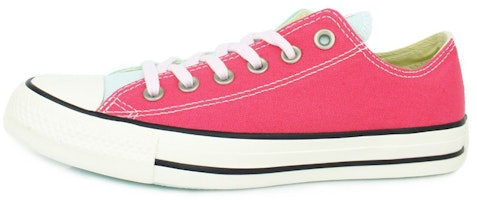 Converse Chuck Taylor All Star Ox Red Green Splicing 'Red Green' 163978C Converse Chuck Taylor All Star Ox Red Green Splicing 'Red Green' 163978C