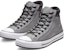 Converse Chuck Taylor All Star PC Leather High Top Boot Kelabu 'Gray White' 162414C