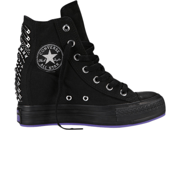 Converse Chuck Taylor All Star Platform Plus Wedge Hi 'Punk Black'
